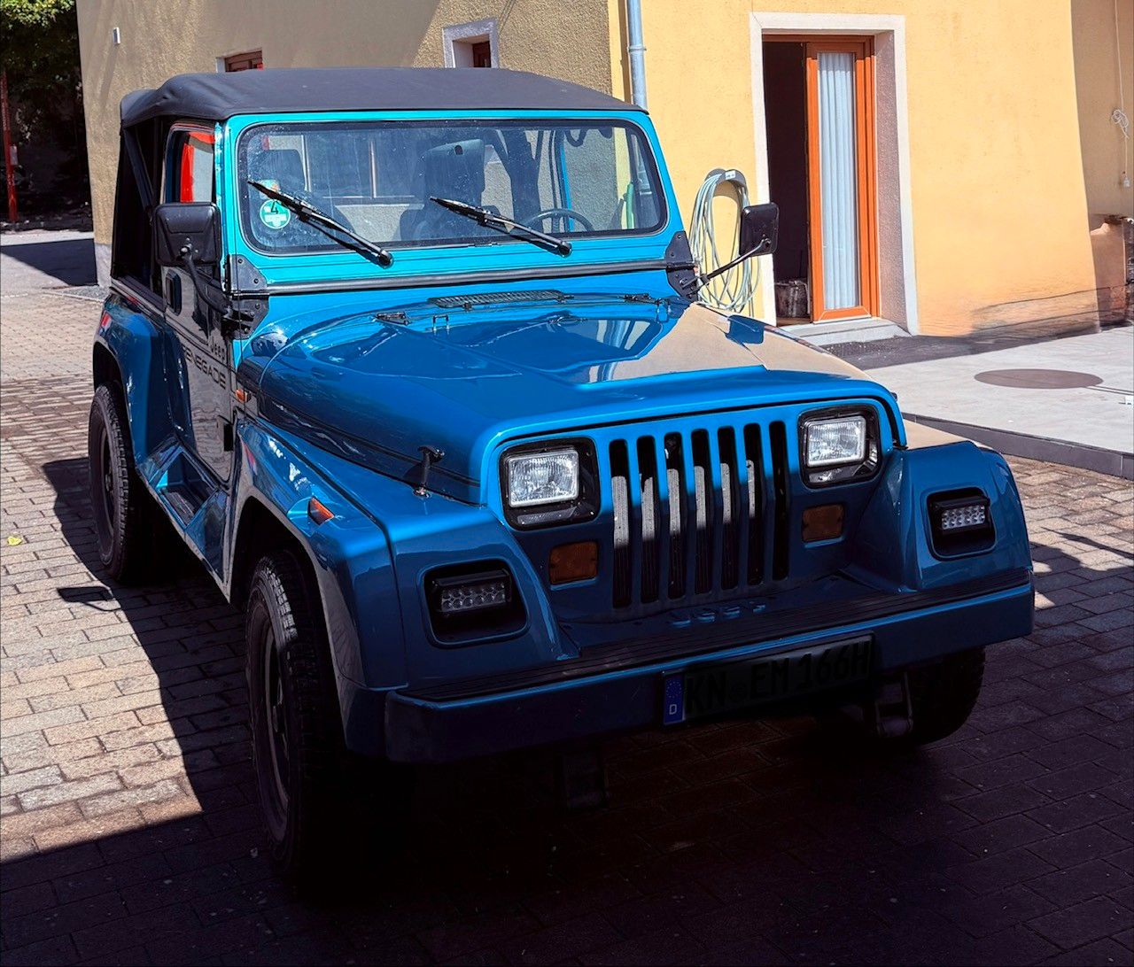 Jeep Wrangler 1994, 159 600 км, 89 kW (121 PS) бензин, schaltgetriebe — фото 7