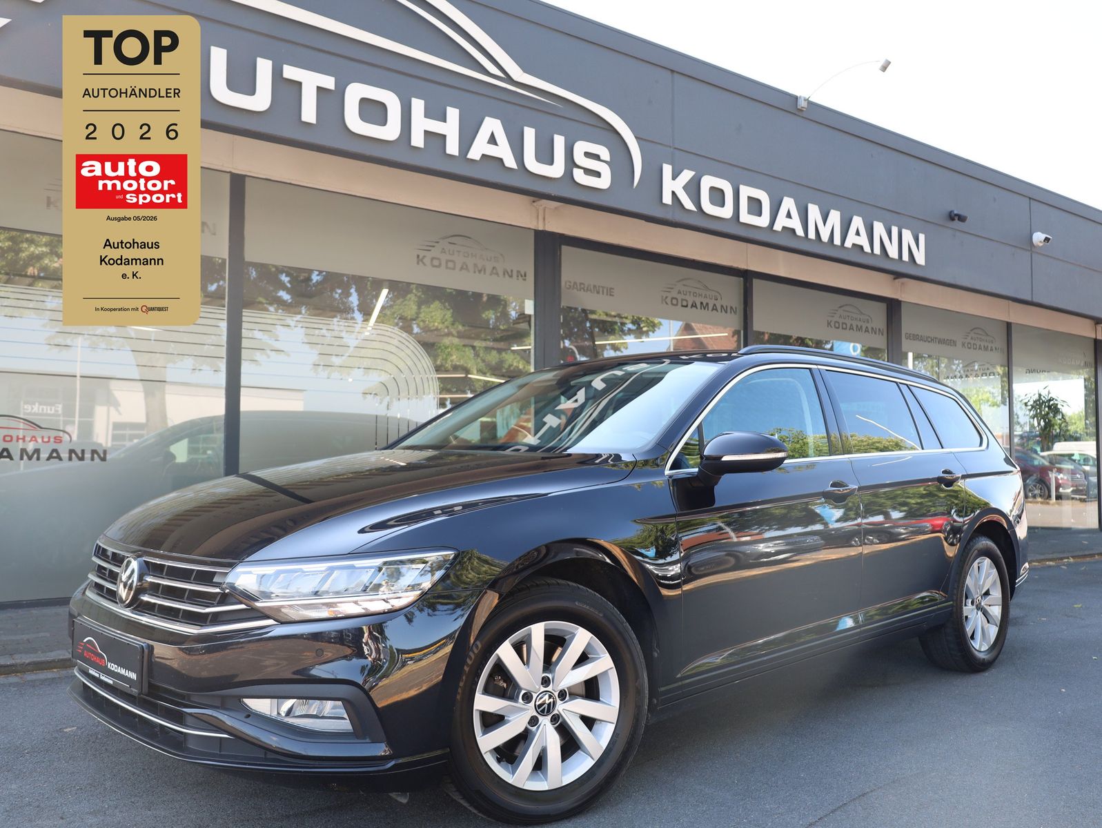 Volkswagen Passat Variant 2022, 139 509 км, 110 kW (150 PS) дизель, автомат — фото с аукциона, доставка в Беларусь