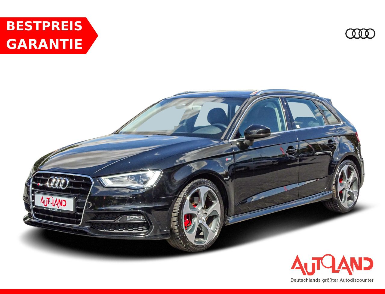 Audi A3 2015, 93 408 км, 132 kW (179 PS) бензин, schaltgetriebe — фото с аукциона, доставка в Беларусь