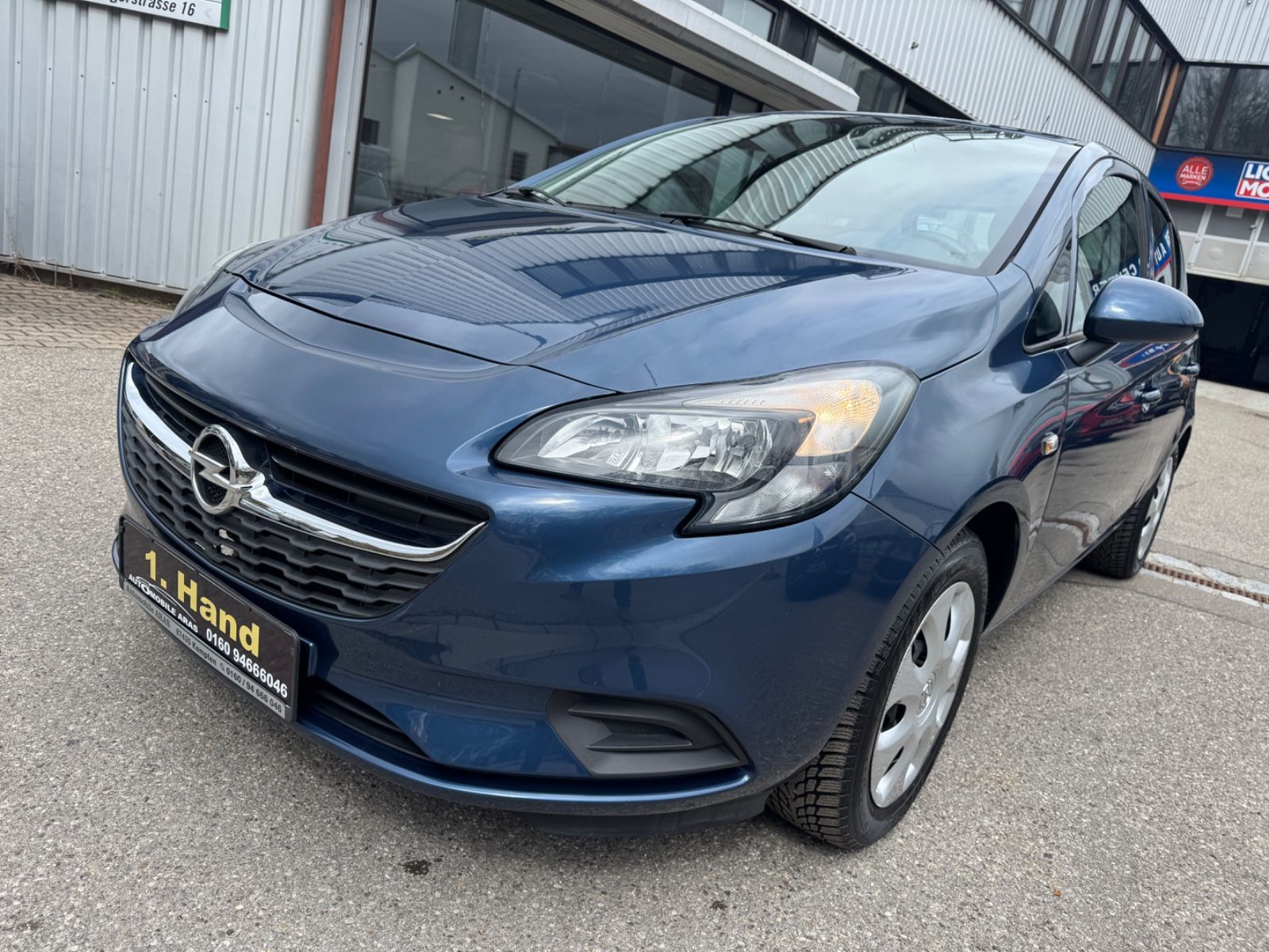 Opel Corsa 2015, 49 990 км, 66 kW (90 PS) бензин, schaltgetriebe — фото с аукциона, доставка в Беларусь