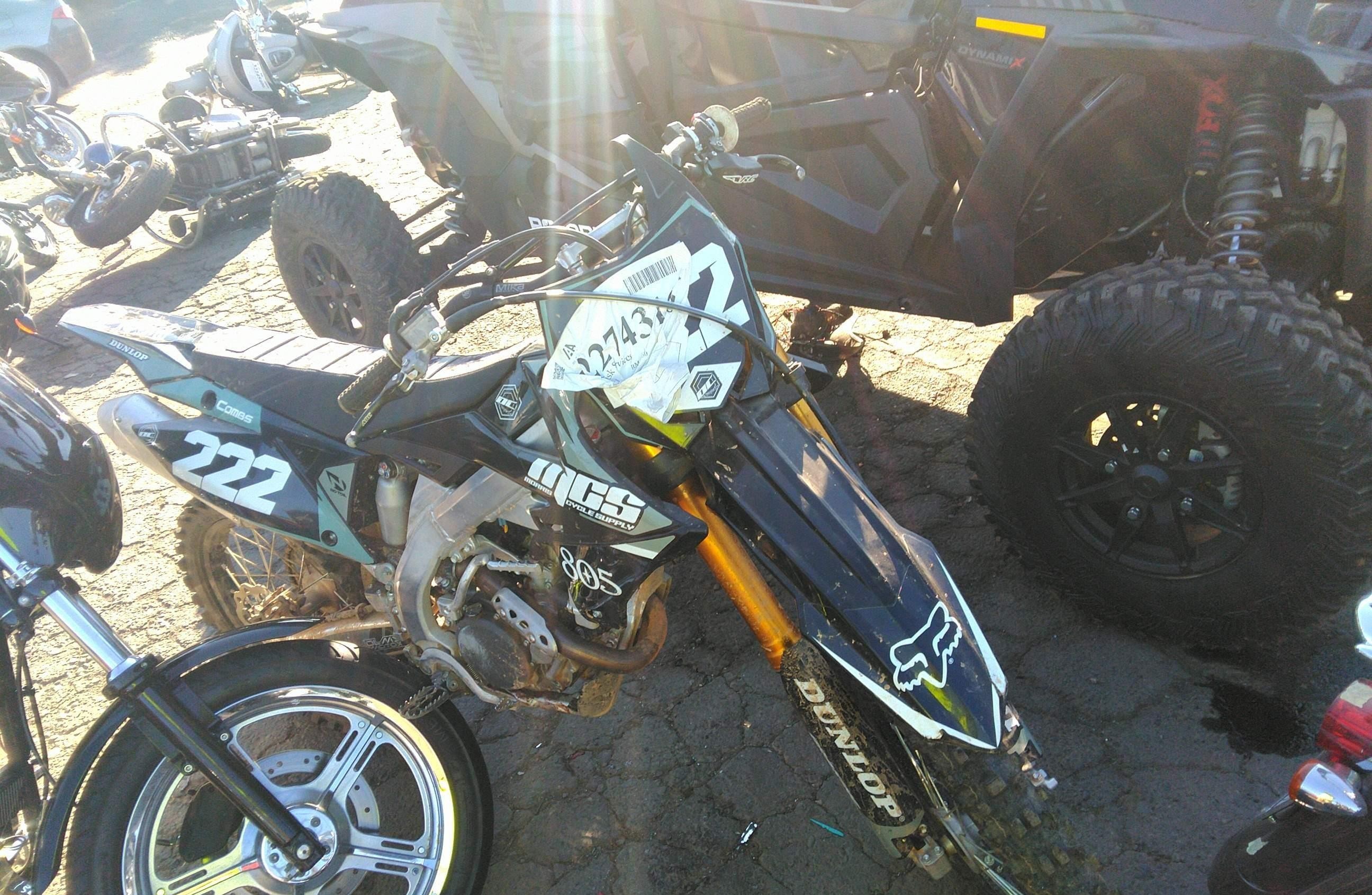 SUZUKI RM-Z250 2019, 1 cyl. бензин — фото с аукциона, доставка в Беларусь