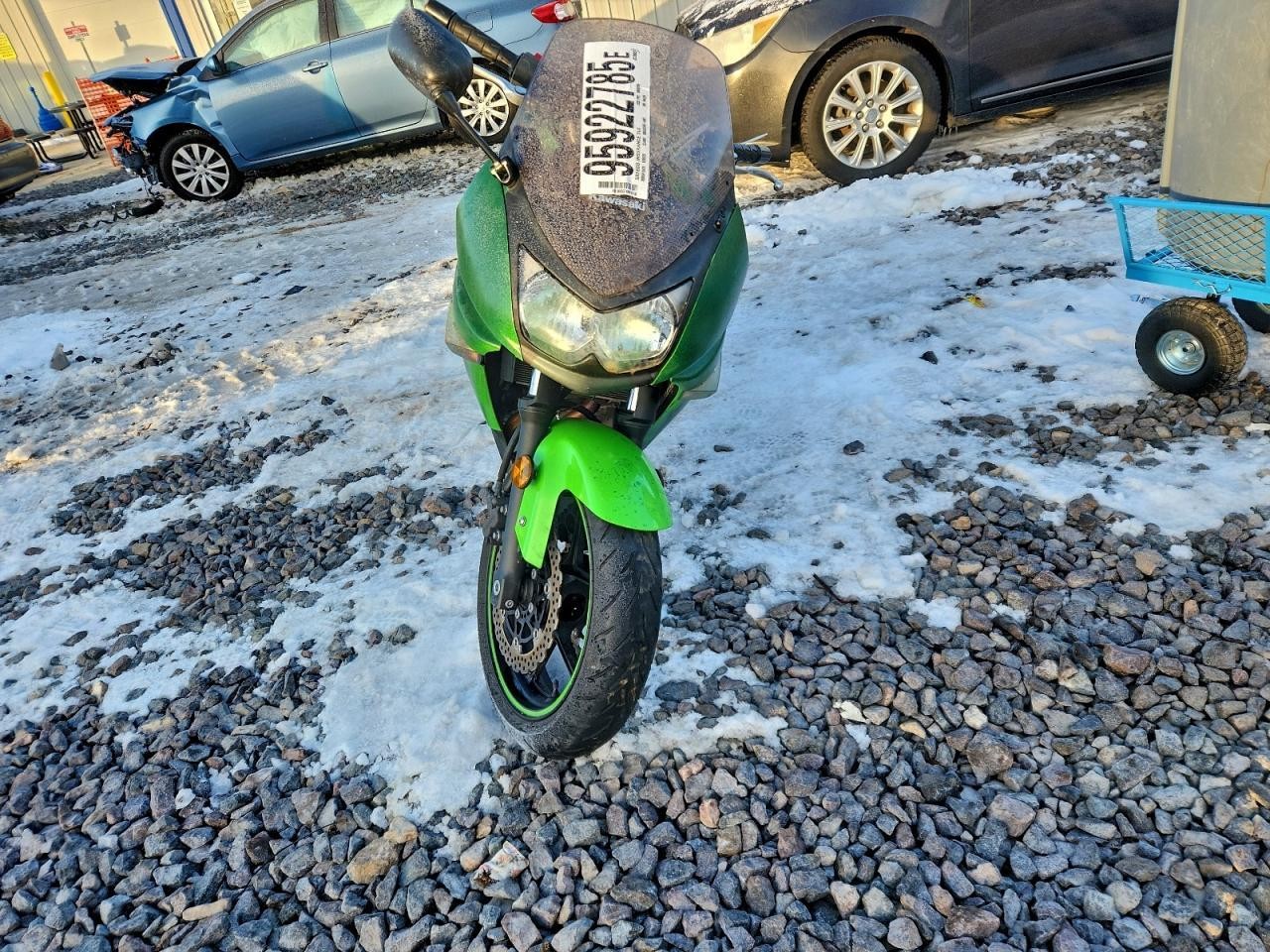 KAWASAKI Ex 2008, 2 cyl. бензин, механика — фото с аукциона, доставка в Беларусь