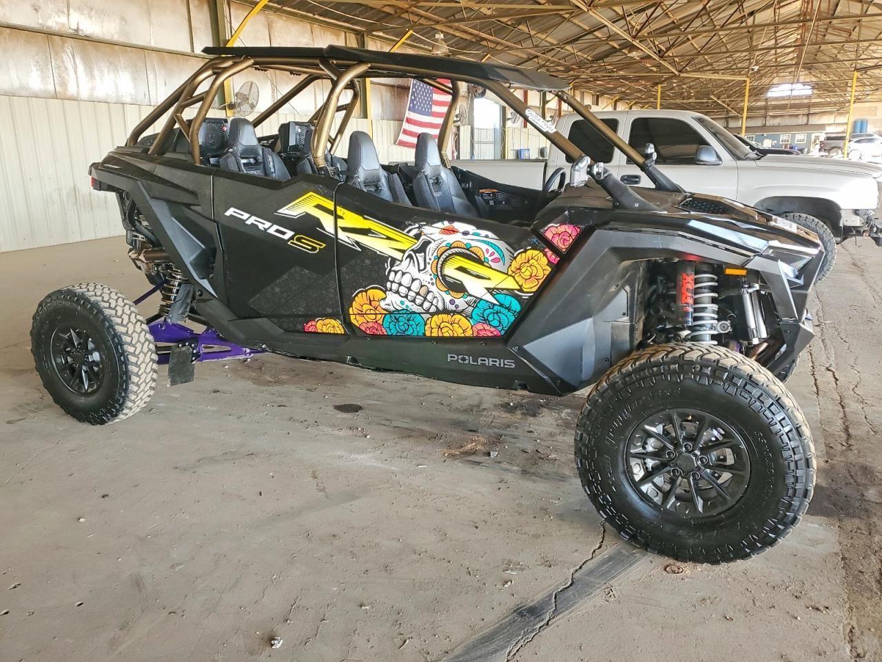POLARIS Rzr turbo 2026, 1 001 км, автомат — фото с аукциона, доставка в Беларусь