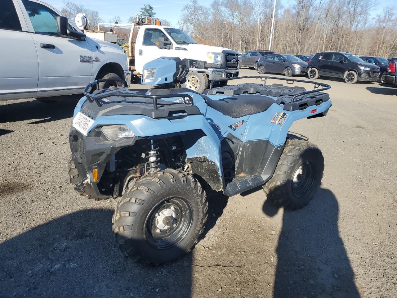 POLARIS Sportsman 2021, 3 471 км, 1 бензин, автомат — фото с аукциона, доставка в Беларусь