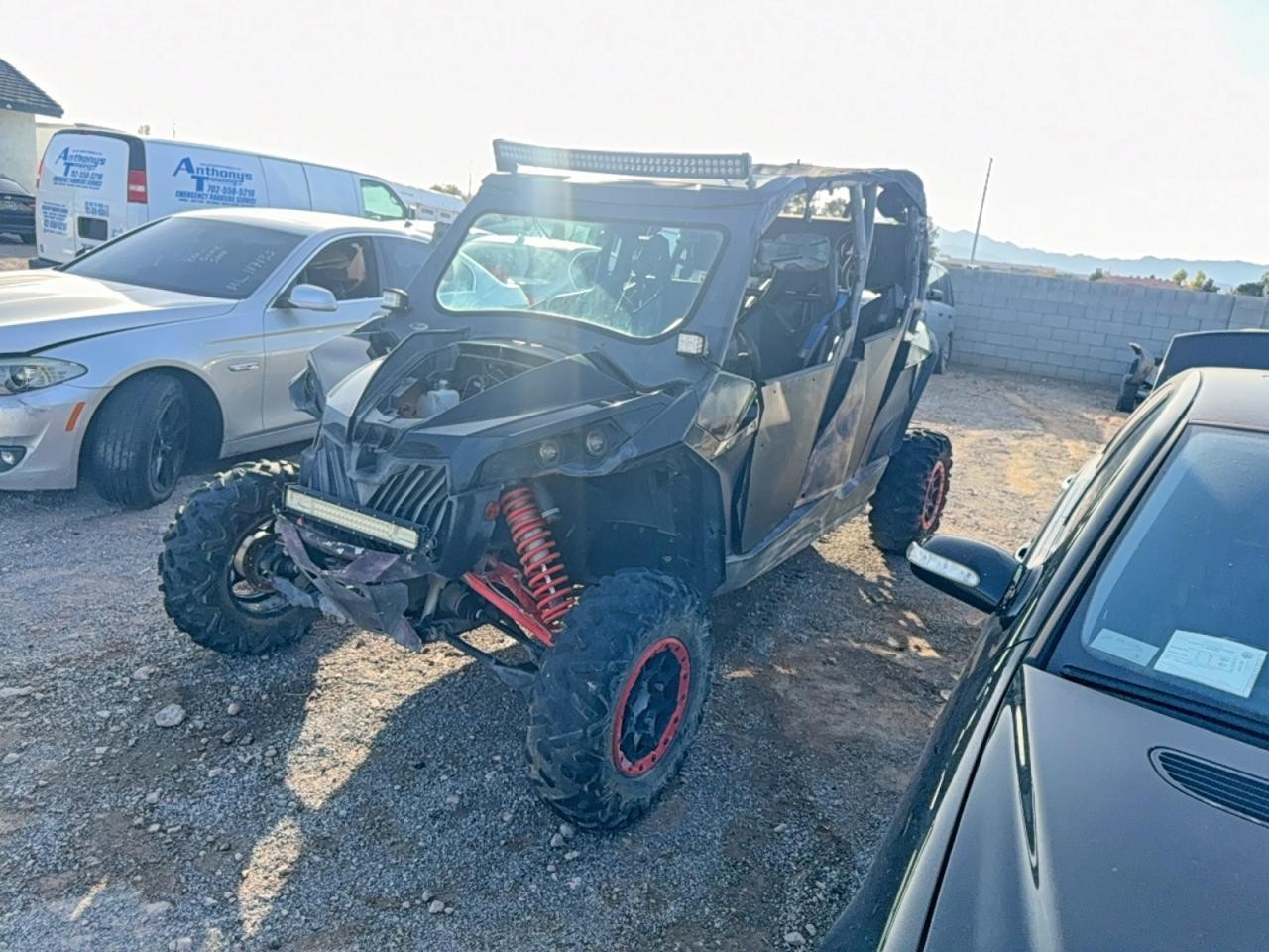 CAN-AM Sidebyside 2015, 2 бензин — фото с аукциона, доставка в Беларусь