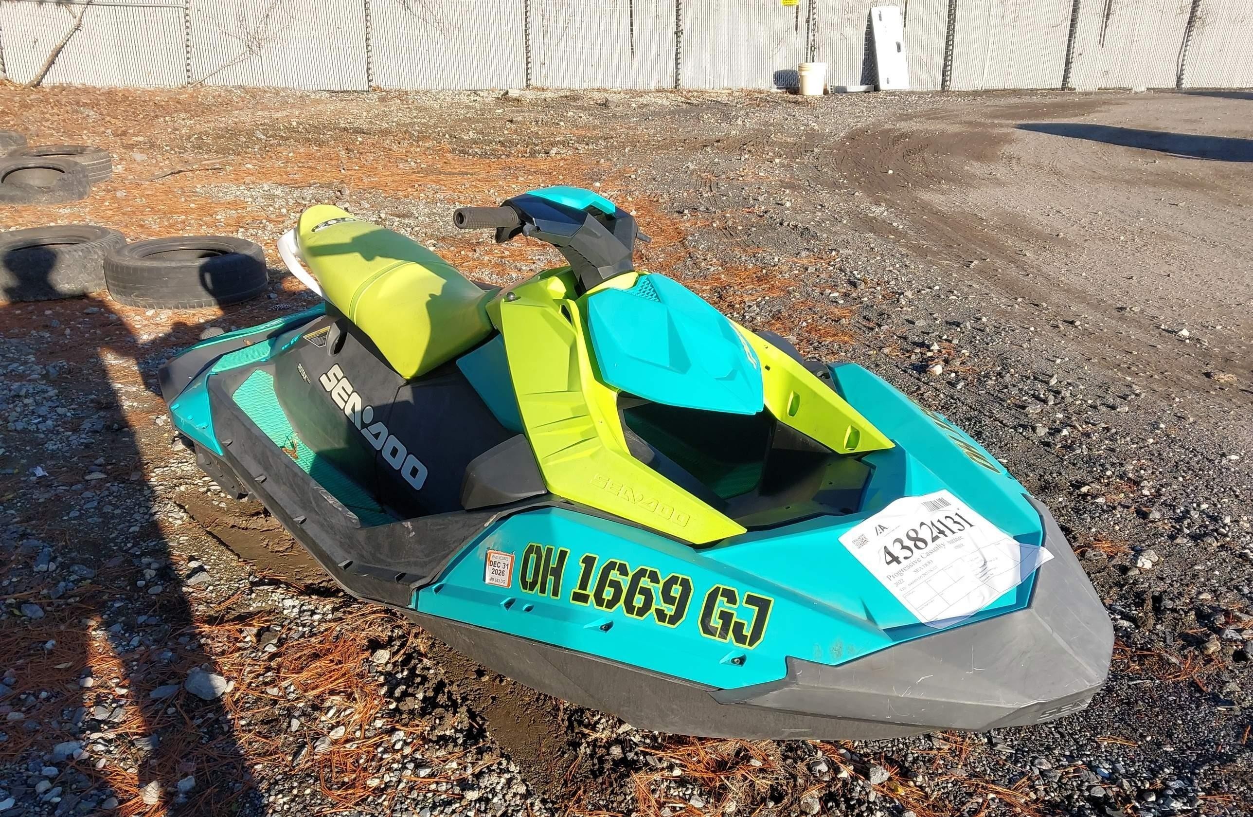 SEA-DOO OTHER 2022 — фото с аукциона, доставка в Беларусь