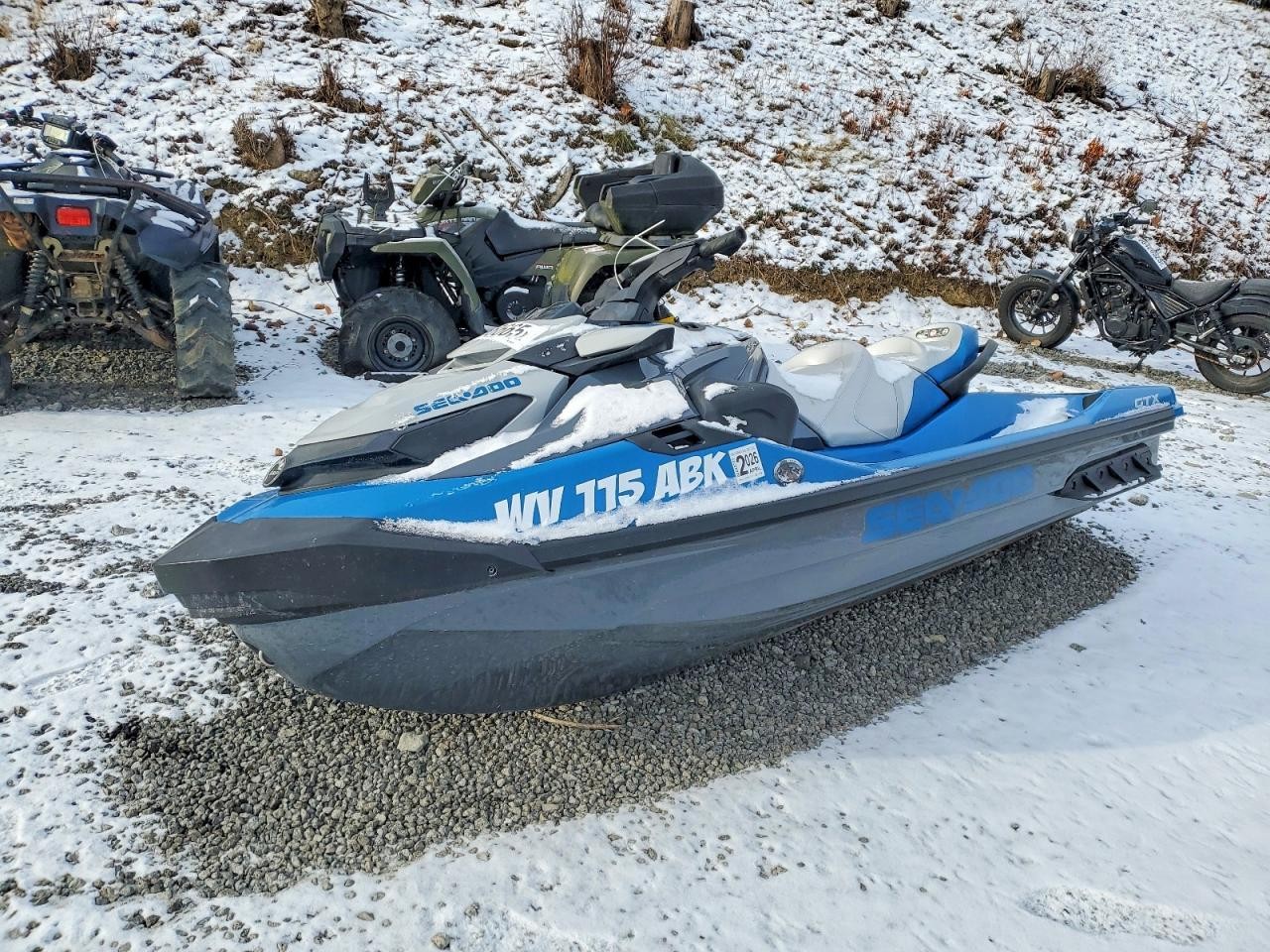 SEA-DOO Jet ski 2021 — фото с аукциона, доставка в Беларусь
