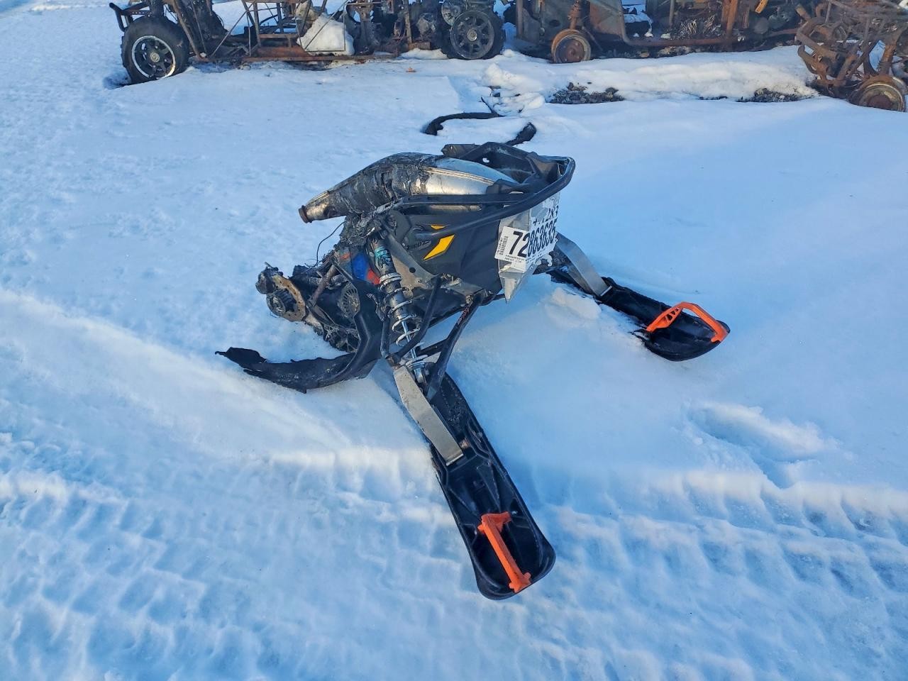 POLARIS Rush 800 p 2017, автомат — фото с аукциона, доставка в Беларусь