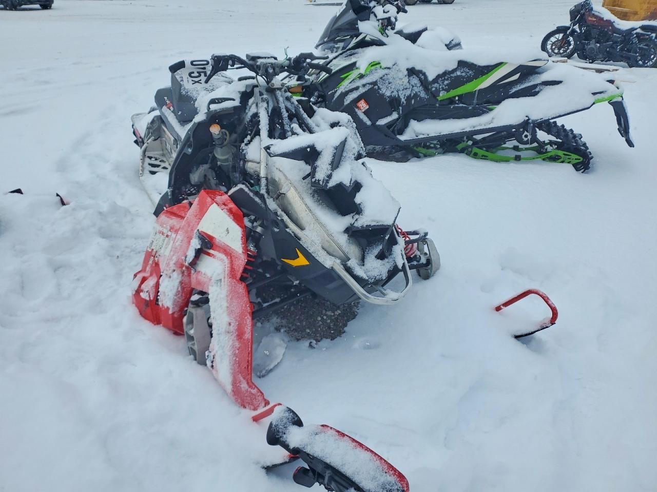 POLARIS Pro x 600 2015, автомат — фото с аукциона, доставка в Беларусь