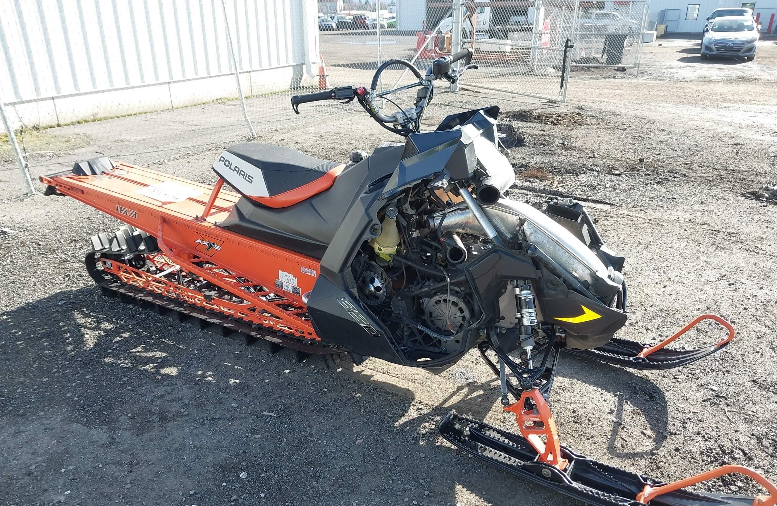 POLARIS PRO-RMK 850 2019 — фото с аукциона, доставка в Беларусь
