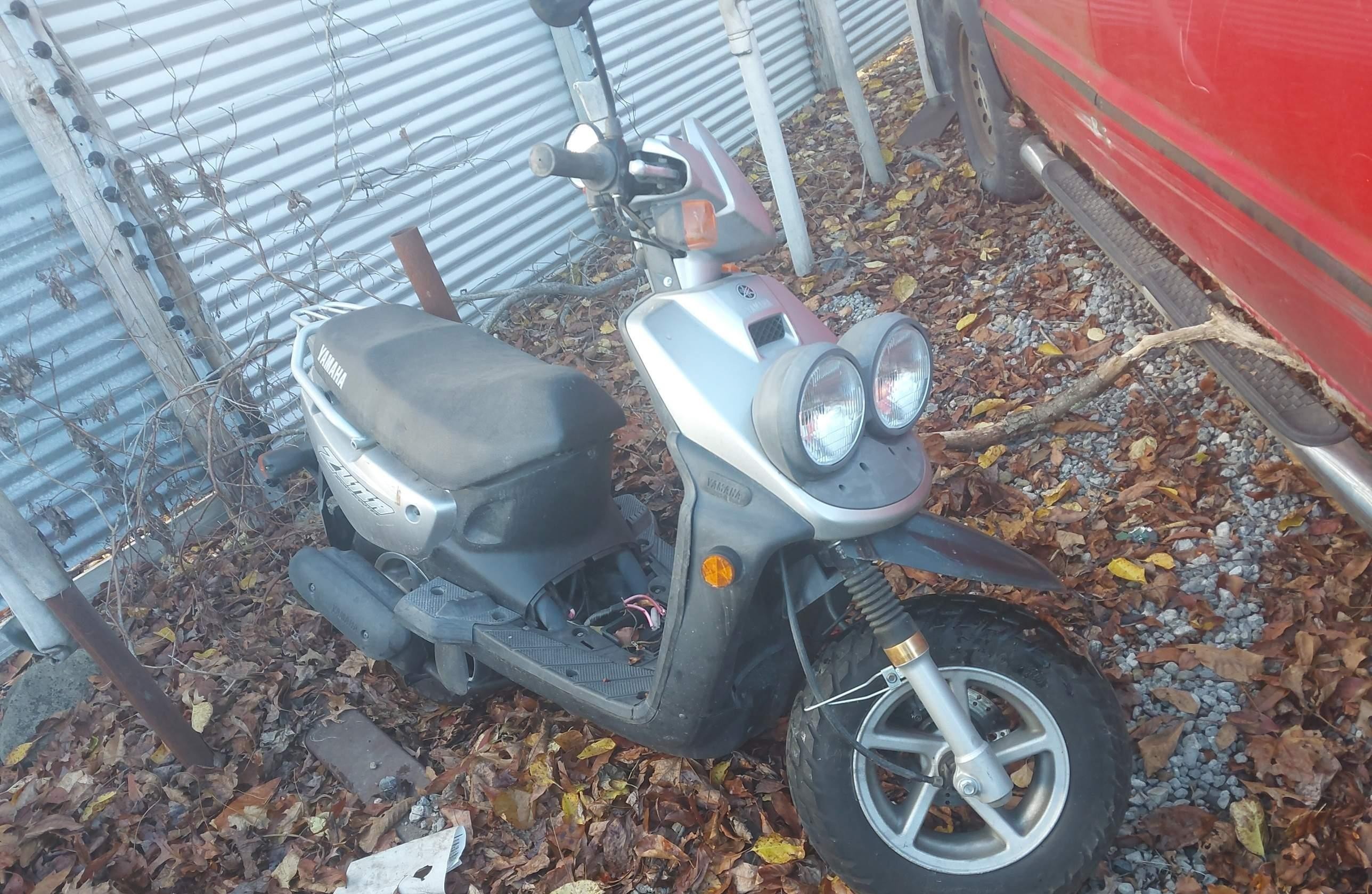 YAMAHA YW125 2009, 114 510 км, 1 cyl. — фото с аукциона, доставка в Беларусь