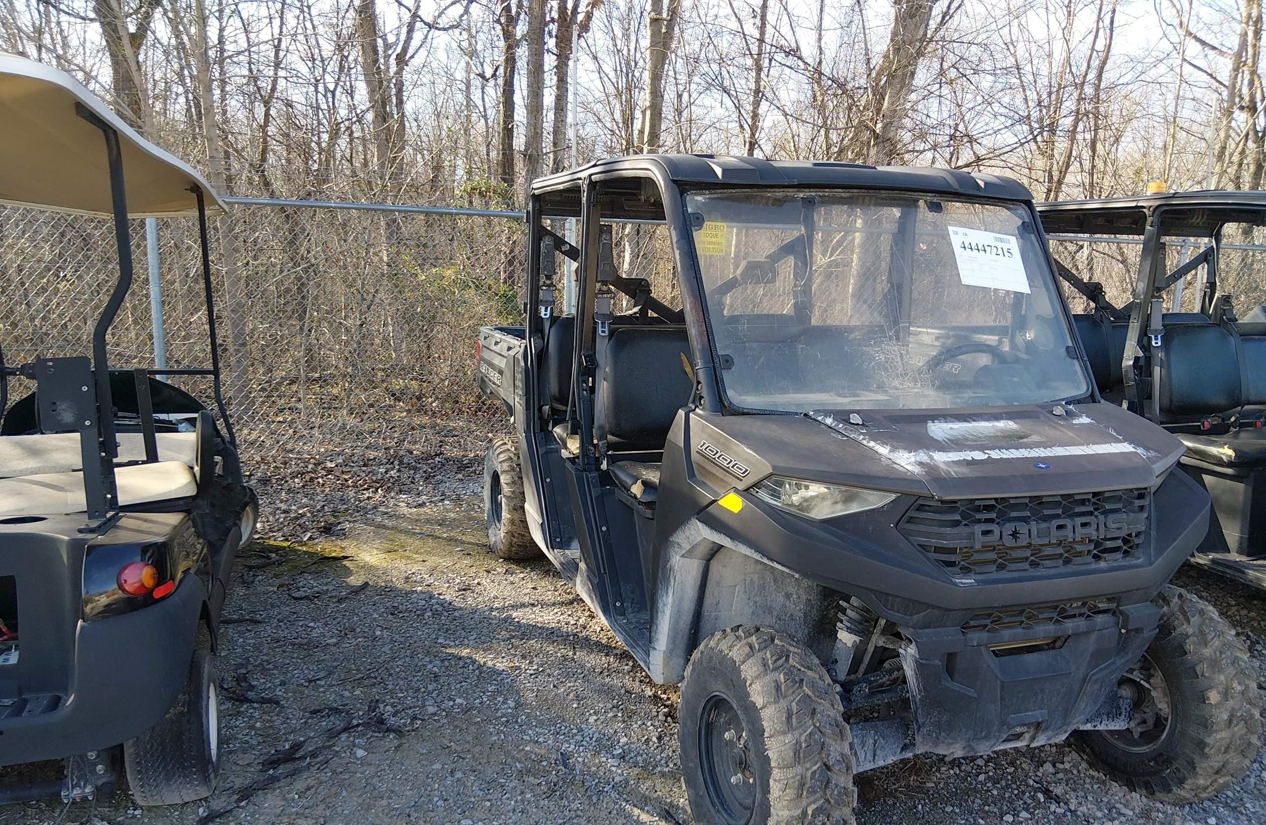 POLARIS RANGER 2021, 19 504 км, 2 бензин — фото с аукциона, доставка в Беларусь