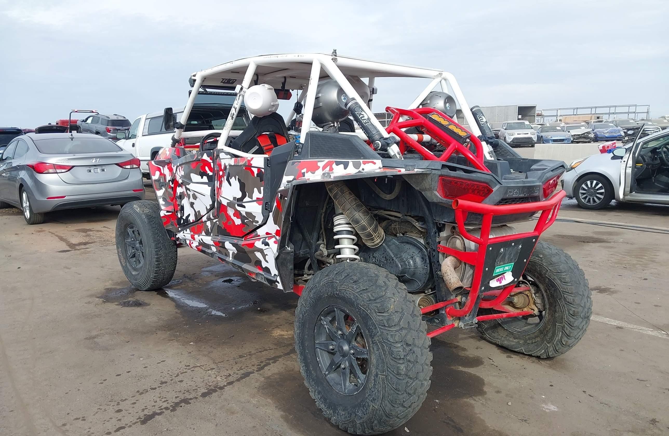 POLARIS RZR 2017, 5 535 км, 2 бензин — фото 2