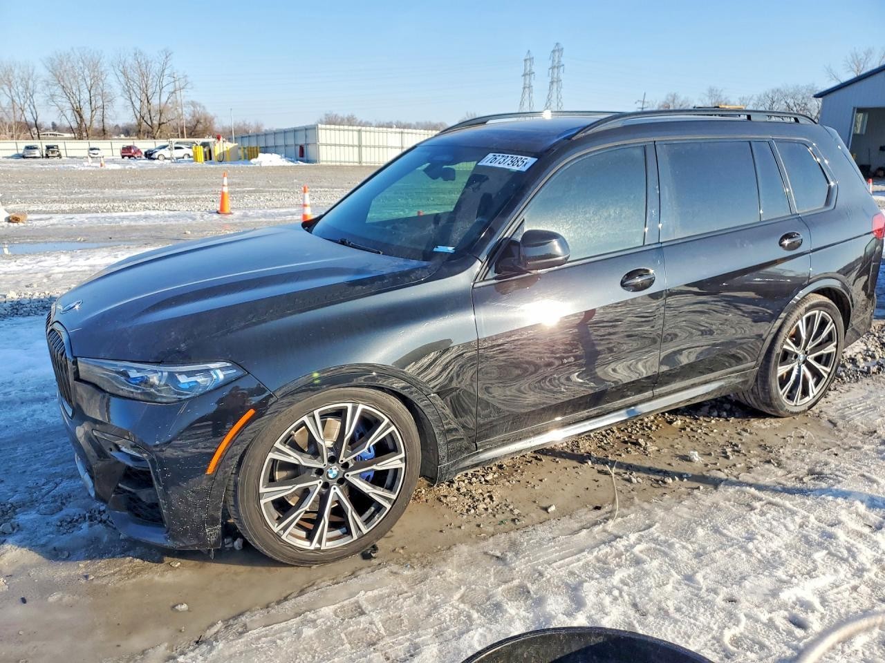 BMW X7 2021, 137 731 км, 4.4L бензин, автомат — фото с аукциона, доставка в Беларусь