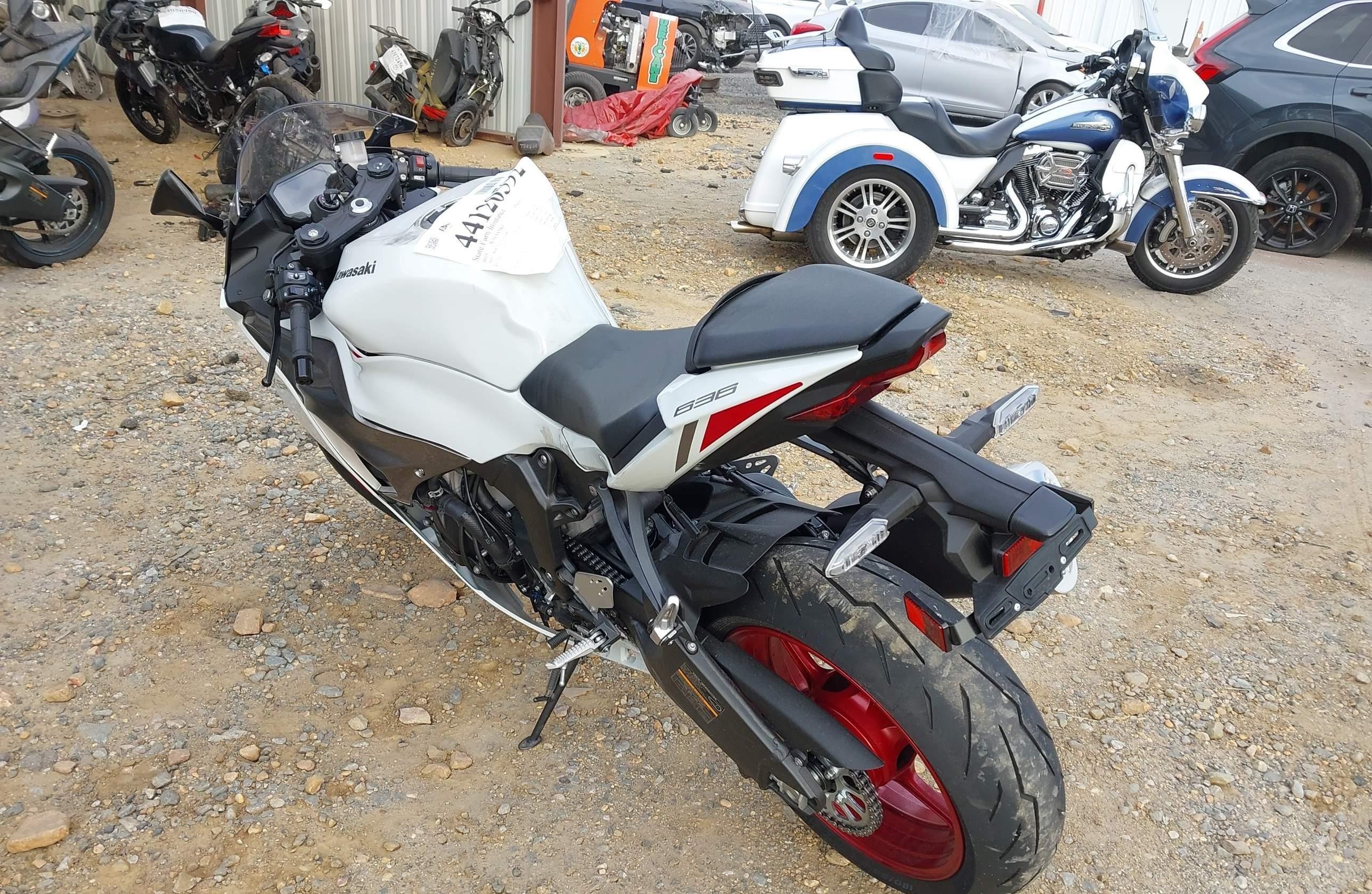 KAWASAKI ZX636 2025, 441 км, 4 cyl. бензин — фото 2