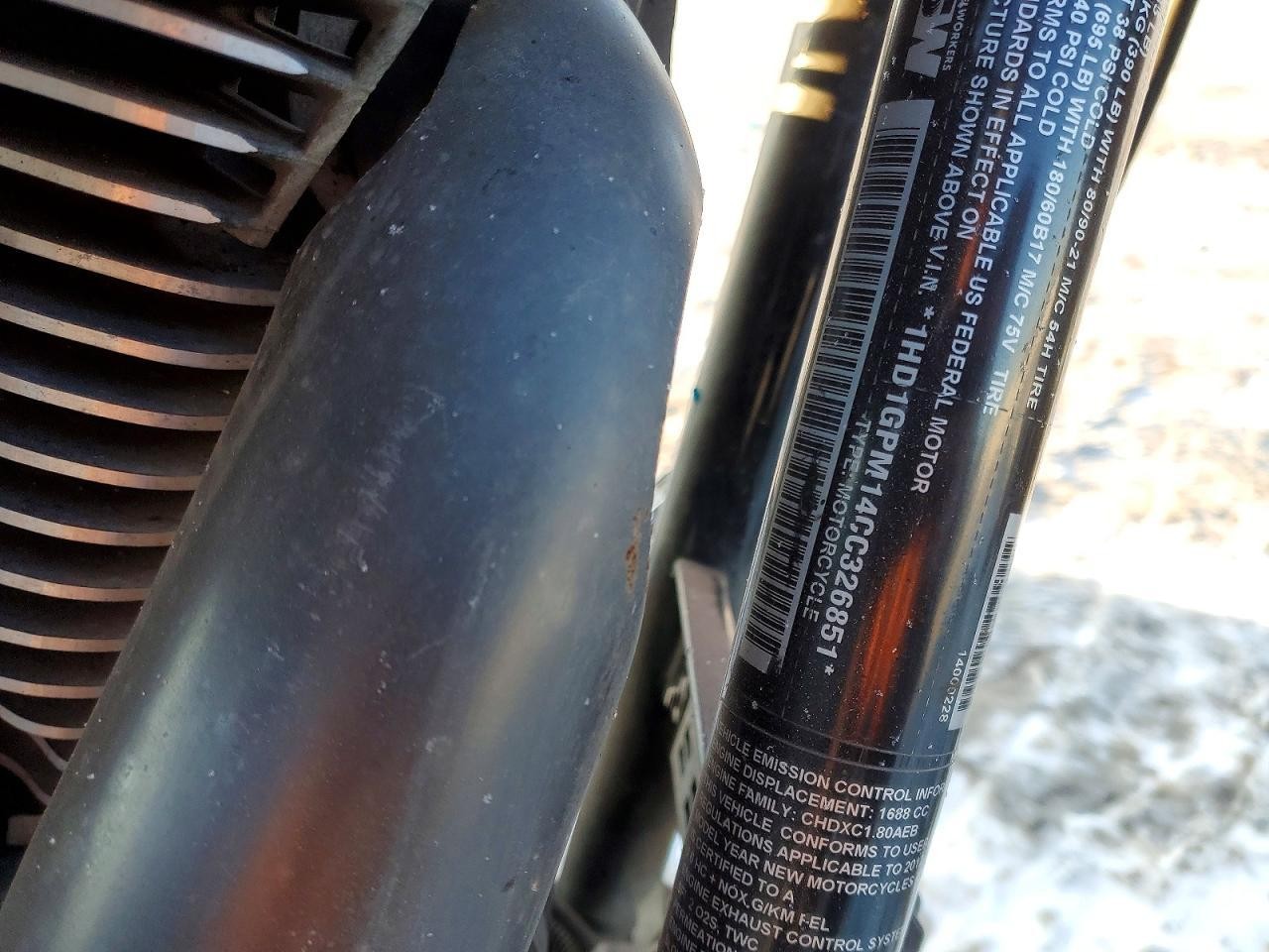HARLEY-DAVIDSON Fx 2012, 43 724 км, 2 cyl. бензин, механика — фото 7