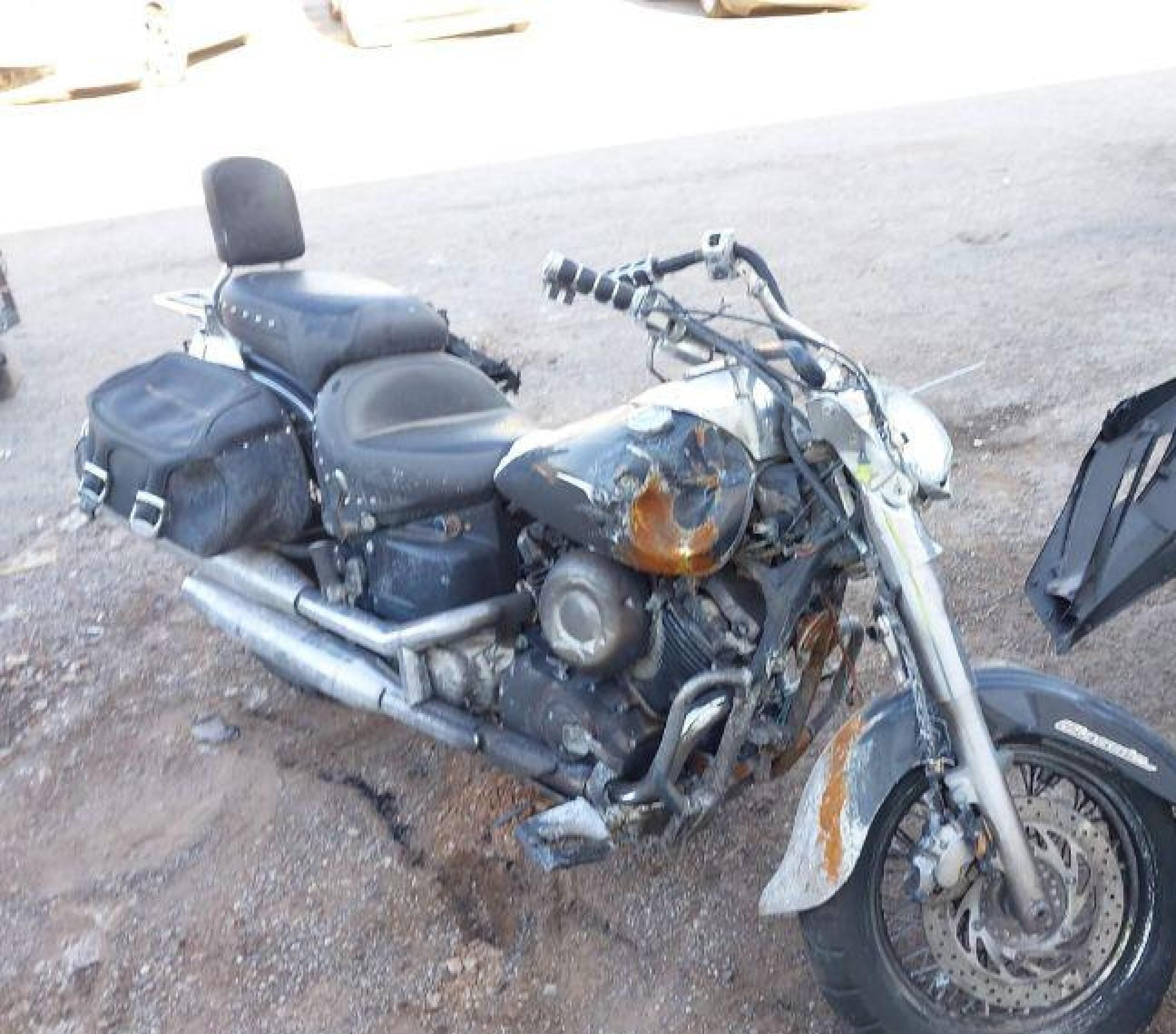 YAMAHA XVS650 2007, 42 221 км, 2 cyl. — фото с аукциона, доставка в Беларусь