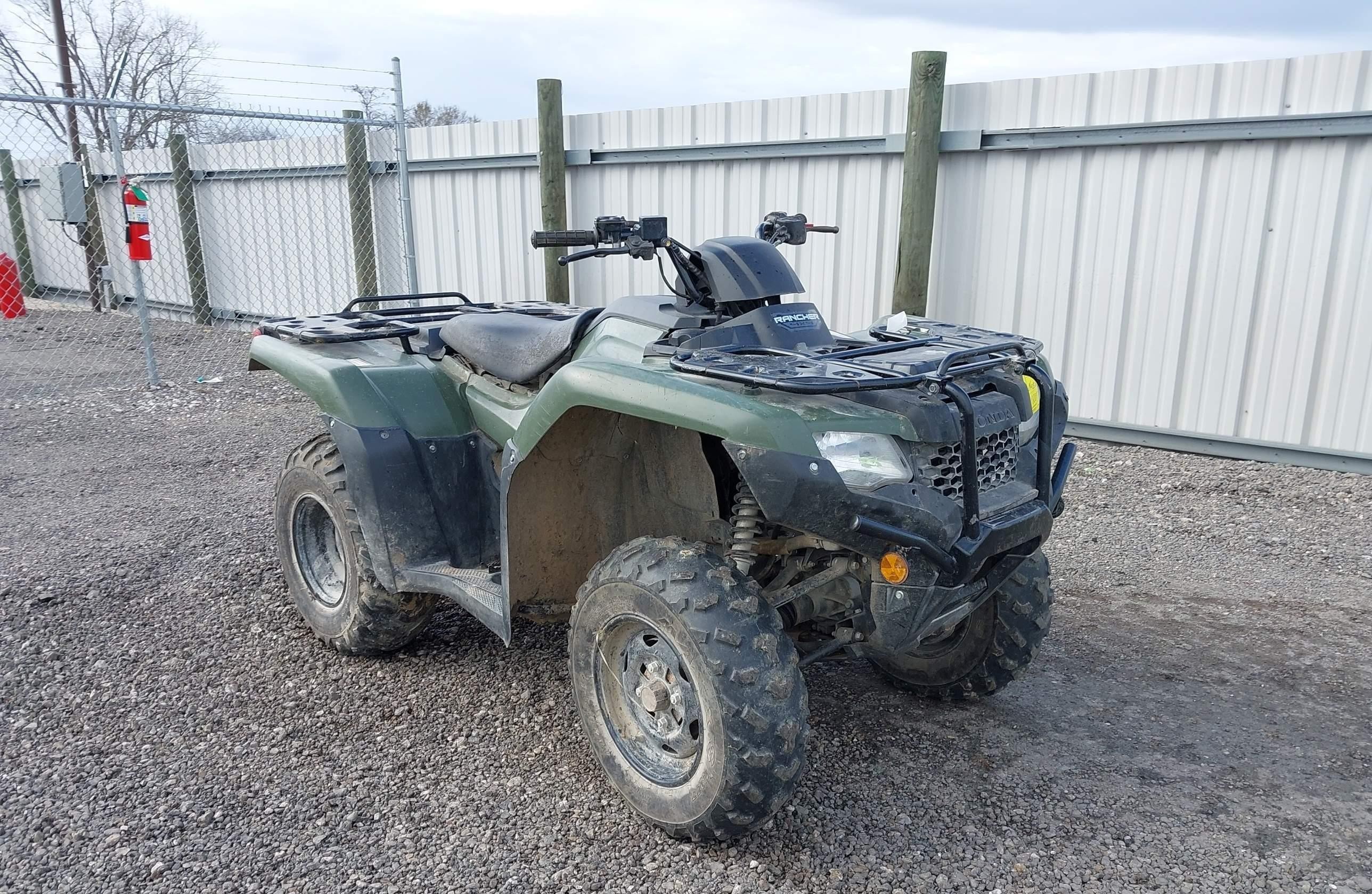 HONDA TRX420 2020, 1 бензин — фото с аукциона, доставка в Беларусь