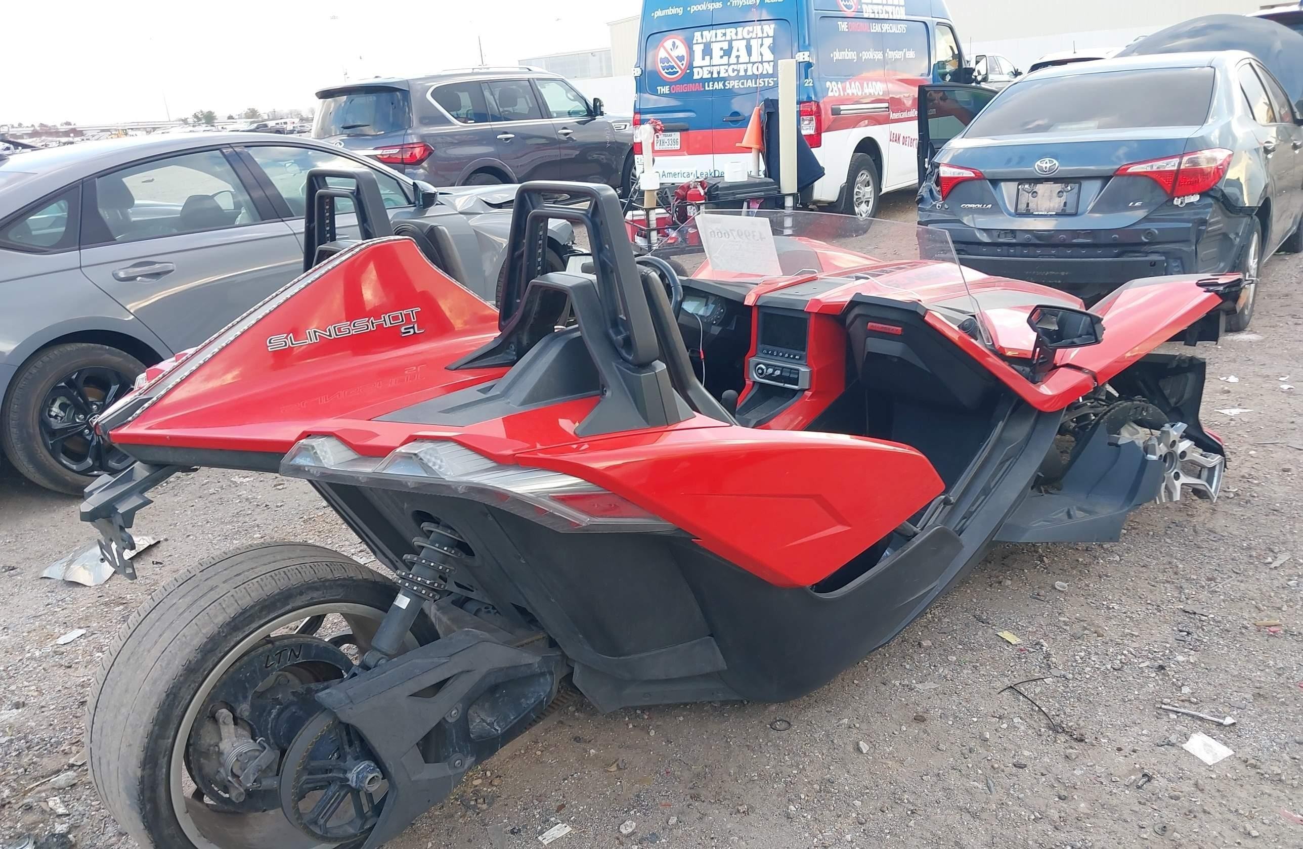 POLARIS SLINGSHOT 2021, 83 461 км — фото 3