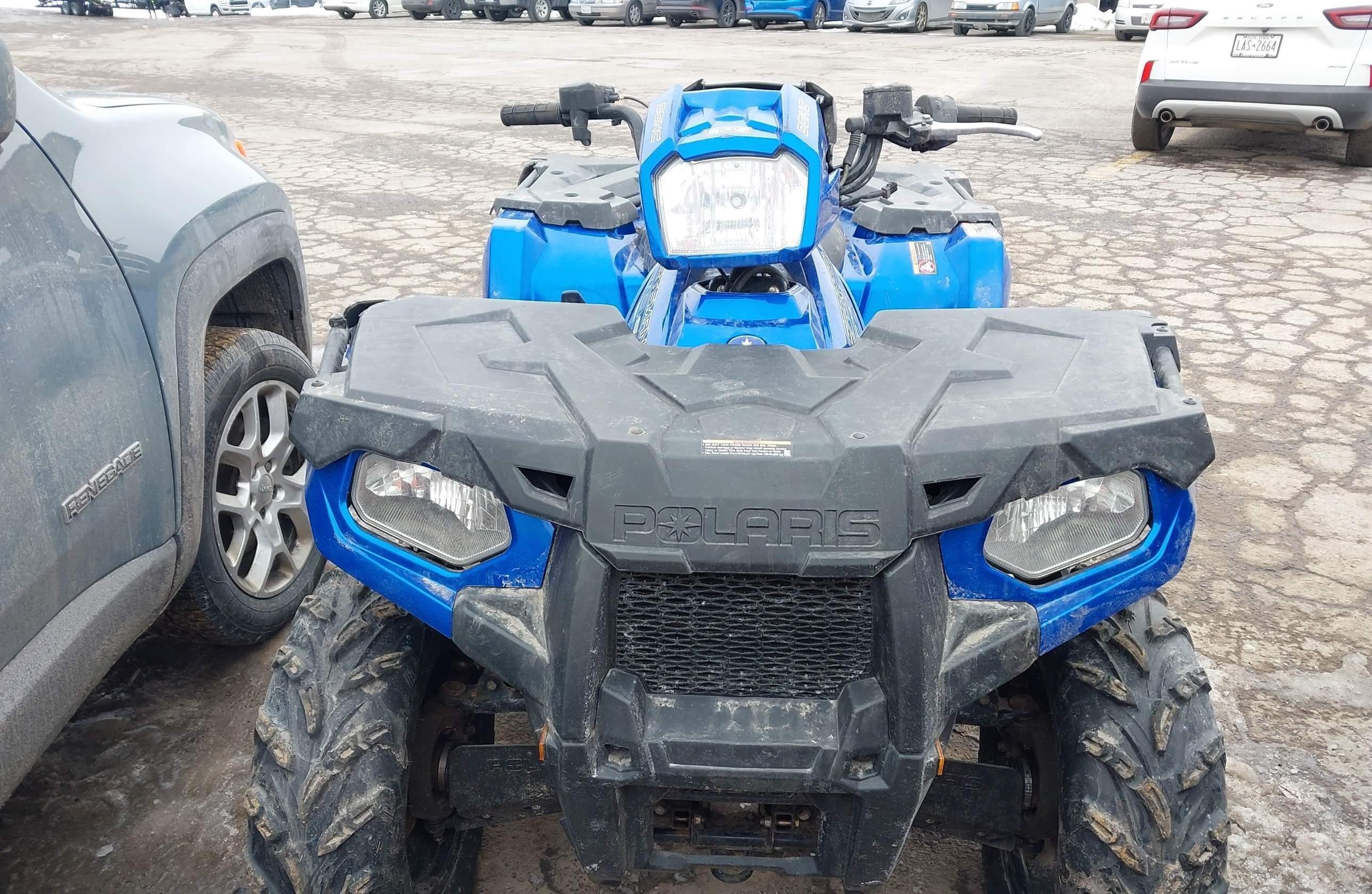 POLARIS SPORTSMAN 2018, 1 712 км, 1 бензин — фото 5