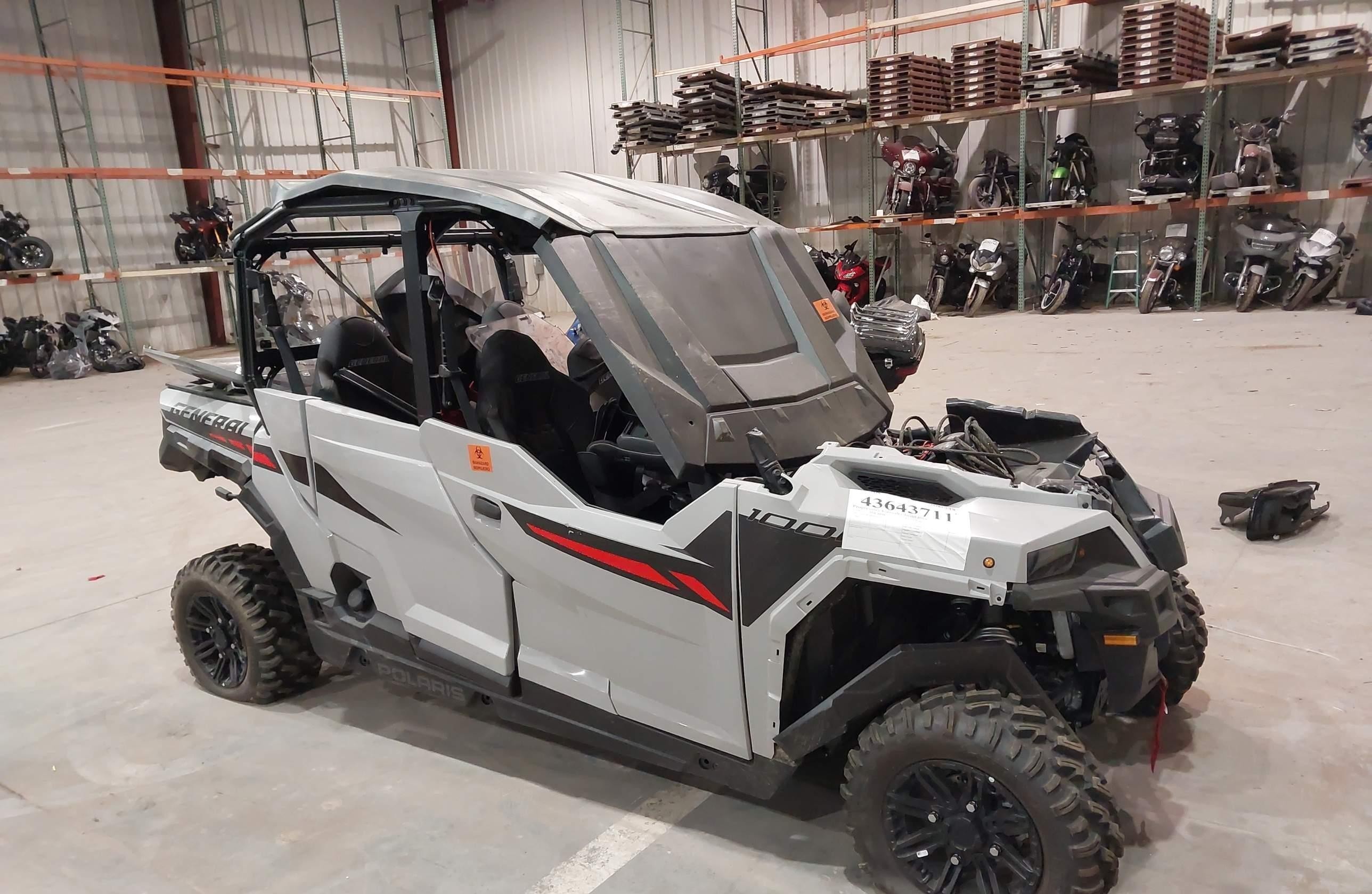 POLARIS GENERAL 2025, 2 бензин — фото с аукциона, доставка в Беларусь