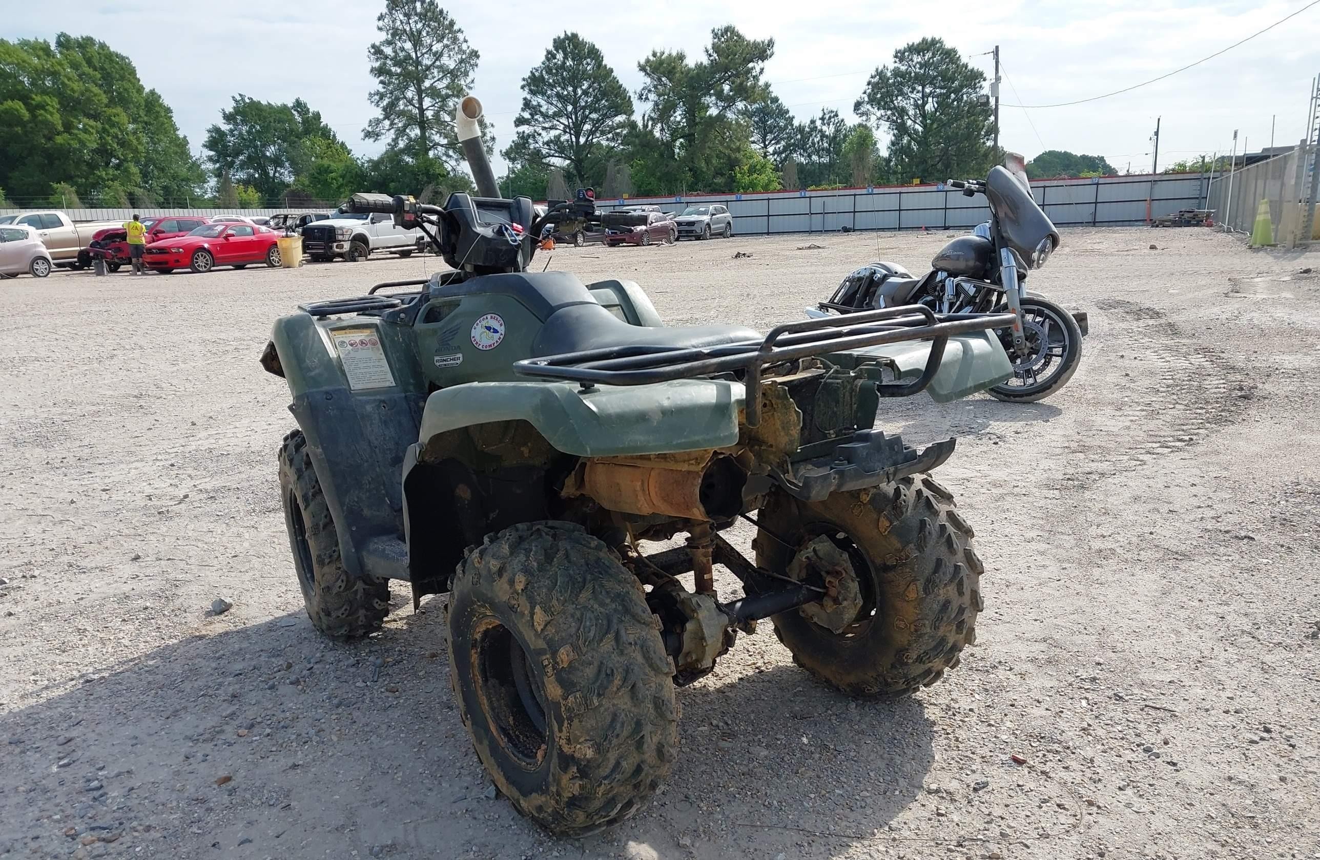 HONDA TRX420 2018, 19 418 км, 1 бензин — фото 3