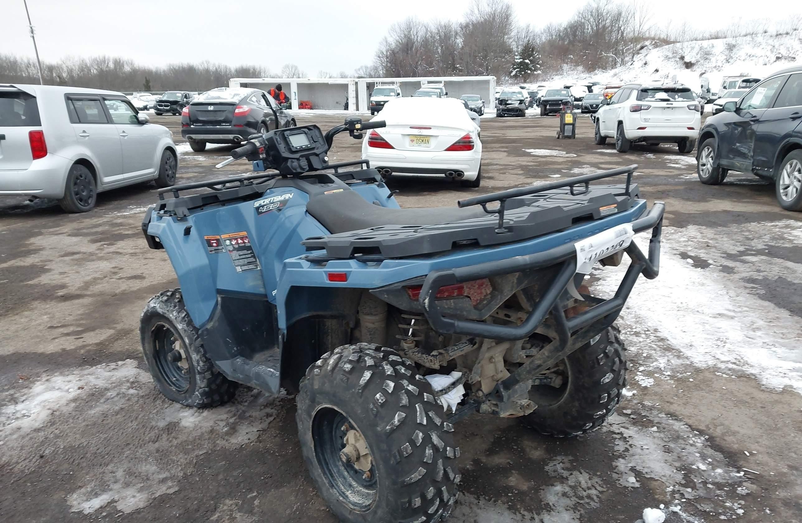 POLARIS SPORTSMAN 2021, 1 476 км, 1 бензин — фото 2