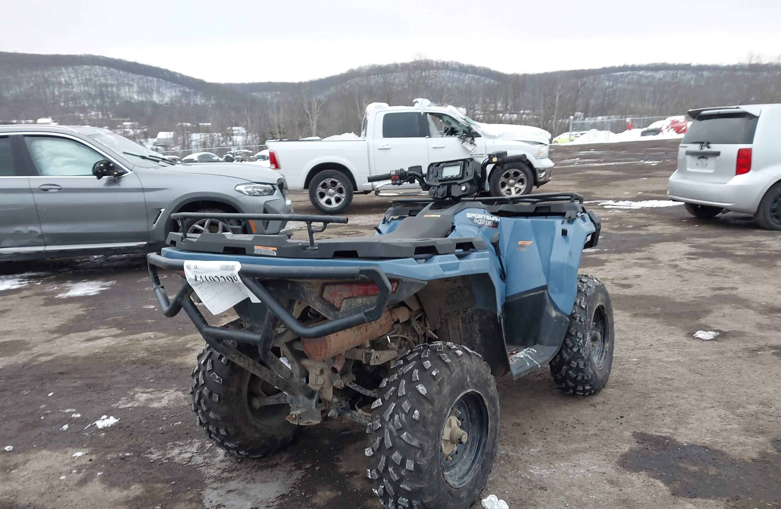 POLARIS SPORTSMAN 2021, 1 476 км, 1 бензин — фото 3