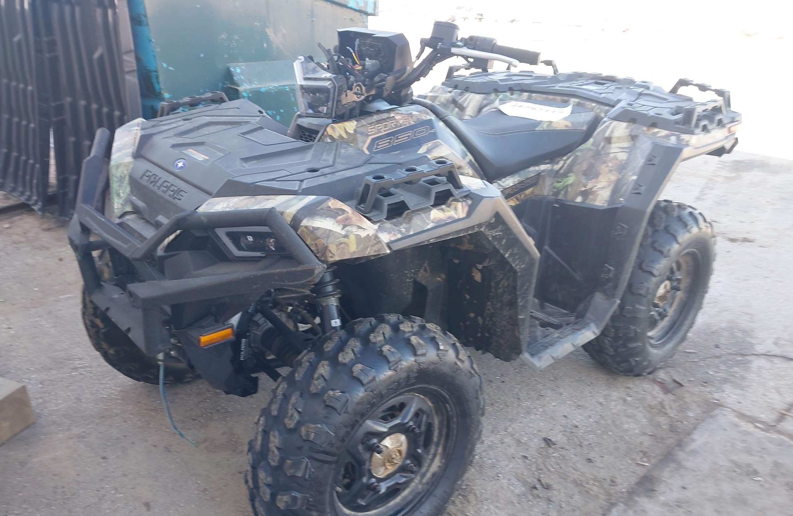 POLARIS SPORTSMAN 2024, 639 км, 2 бензин — фото с аукциона, доставка в Беларусь
