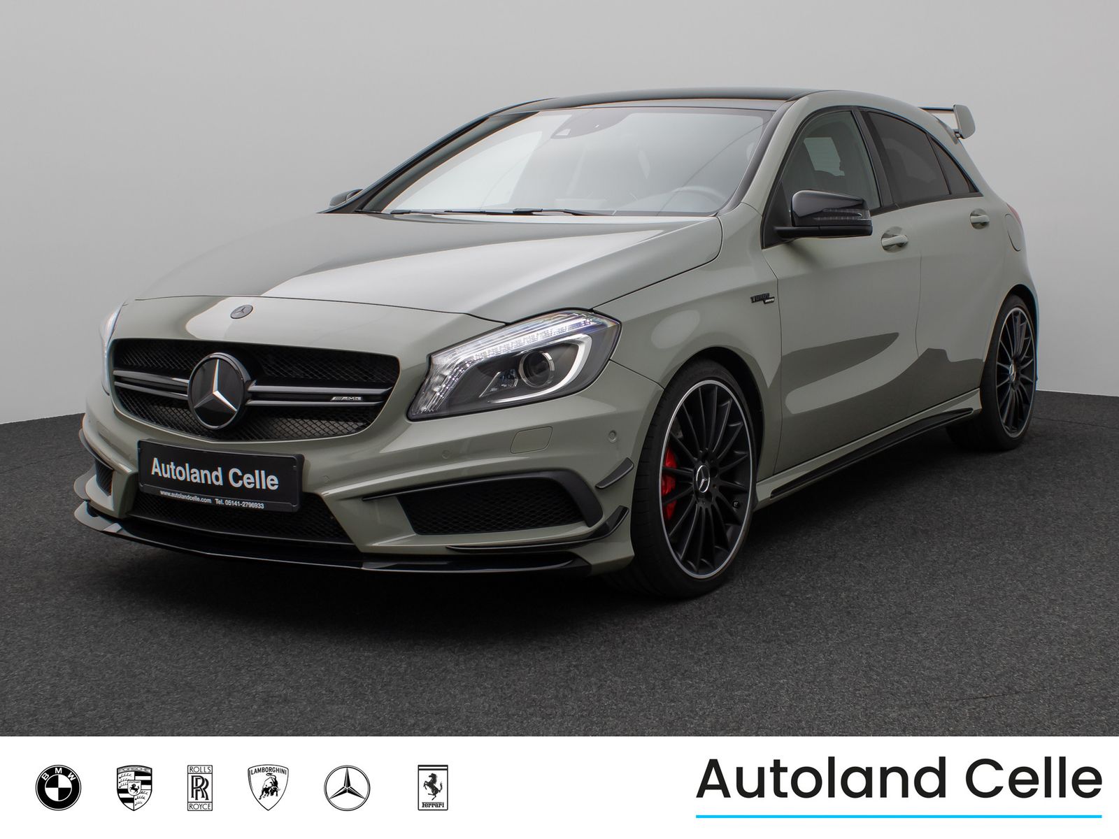 Mercedes-Benz A 45 AMG 2015, 103 000 км, 265 kW (360 PS) бензин, автомат — фото с аукциона, доставка в Беларусь