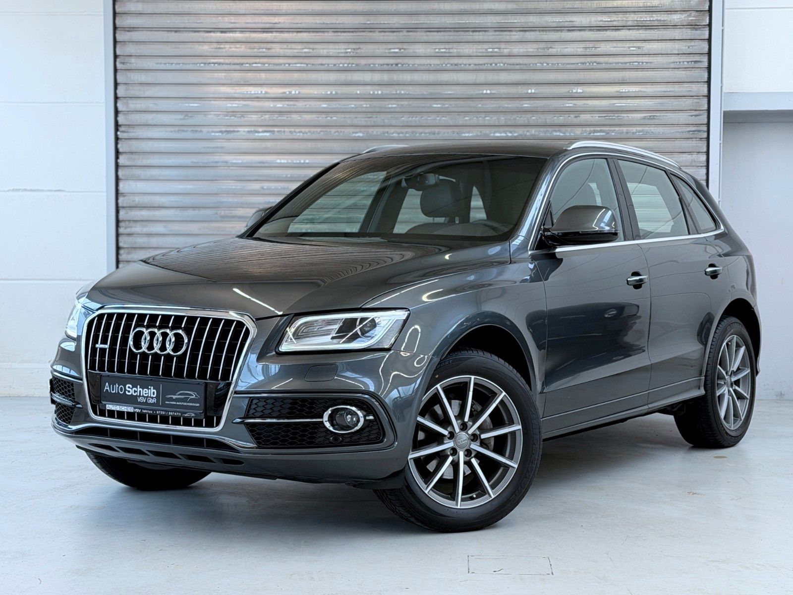 Audi Q5 2015, 99 800 км, 140 kW (190 PS) дизель, автомат — фото с аукциона, доставка в Беларусь