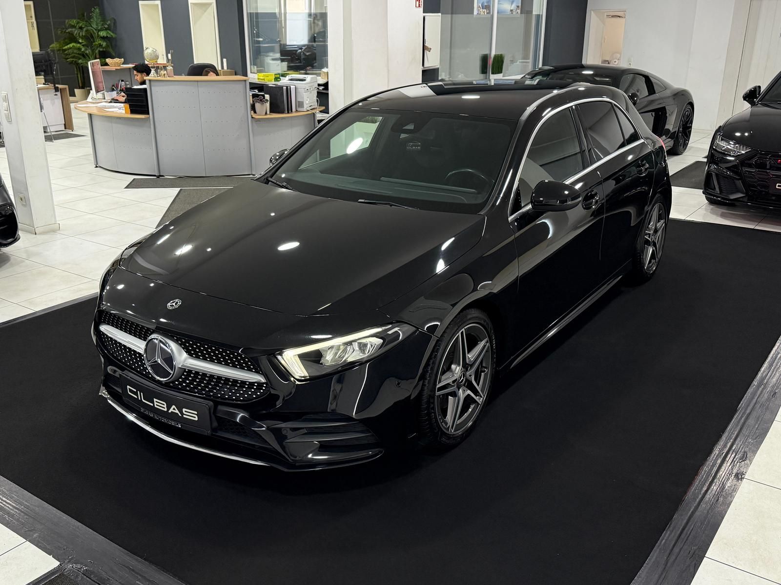 Mercedes-Benz A 200 2018, 111 000 км, 120 kW (163 PS) бензин, автомат — фото с аукциона, доставка в Беларусь