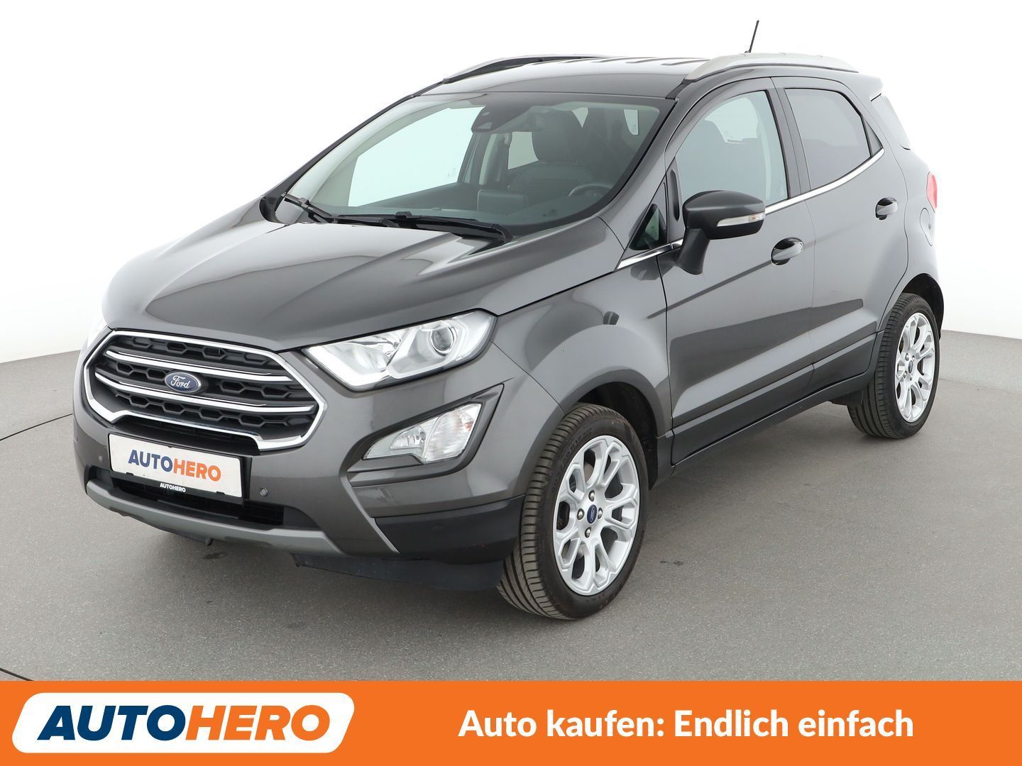 Ford EcoSport 2020, 70 535 км, 92 kW (125 PS) бензин, schaltgetriebe — фото с аукциона, доставка в Беларусь
