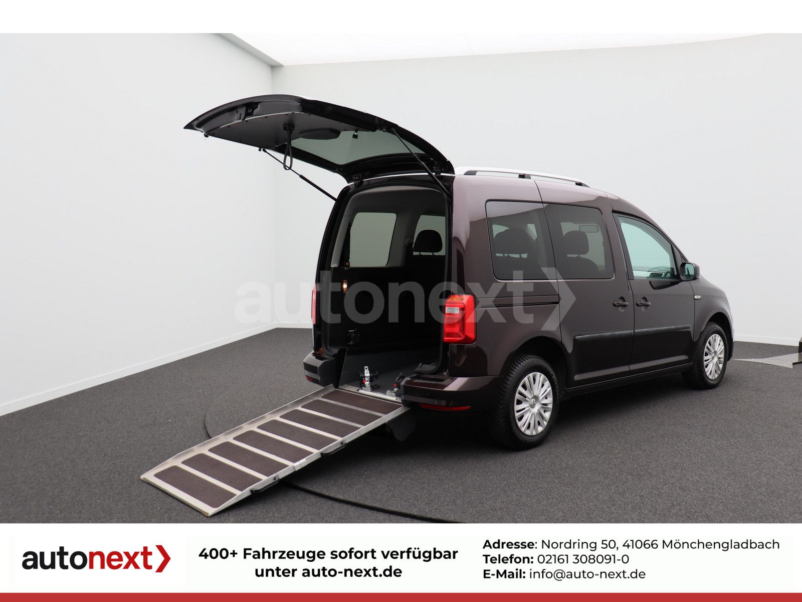 Volkswagen Caddy 2016, 50 000 км, 62 kW (84 PS) бензин, schaltgetriebe — фото с аукциона, доставка в Беларусь