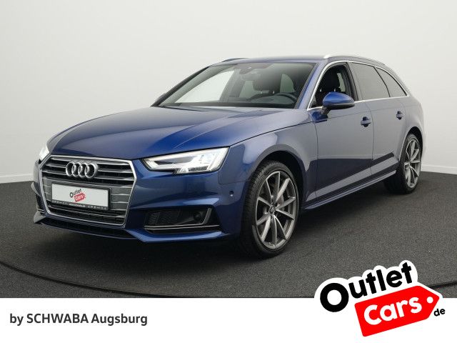 Audi A4 2018, 70 400 км, 185 kW (252 PS) бензин, автомат — фото с аукциона, доставка в Беларусь