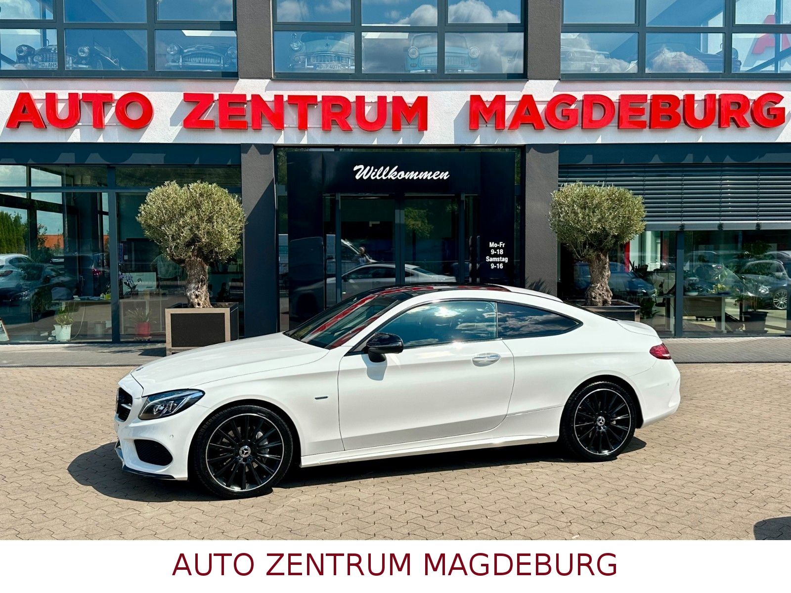 Mercedes-Benz C 200 2018, 128 077 км, 135 kW (184 PS) бензин, автомат — фото с аукциона, доставка в Беларусь
